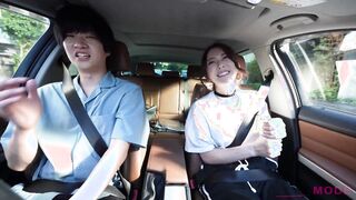 Yui Hatano's Outdoor Tokyo Cum Swallowing Adventure