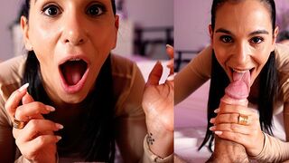 Deep Throat Challenge: Draining His Nuts with a Big Fat Cock