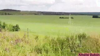 Horny GF Deep Blowjob: Dick Best Friends in Nature – Cum Swallow