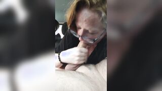 Redhead MILF's Lunchtime Cum Gulping Adventure