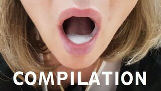 Cumshots Galore Pussy Anal Oral Creampie Swallow Compilation